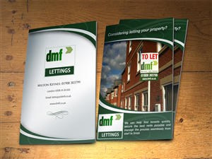 Design de Brochure par Sssilent pour DMF SALES & LETTINGS | Design : #858687