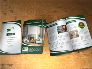 Design de Brochure par Sssilent pour DMF SALES & LETTINGS | Design : #858811