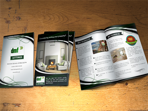 Design de Brochure par Sssilent pour DMF SALES & LETTINGS | Design : #860011
