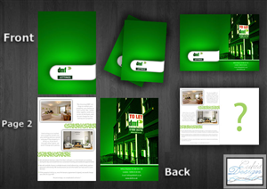 Design de Brochure par cukisdesign pour DMF SALES & LETTINGS | Design : #861366