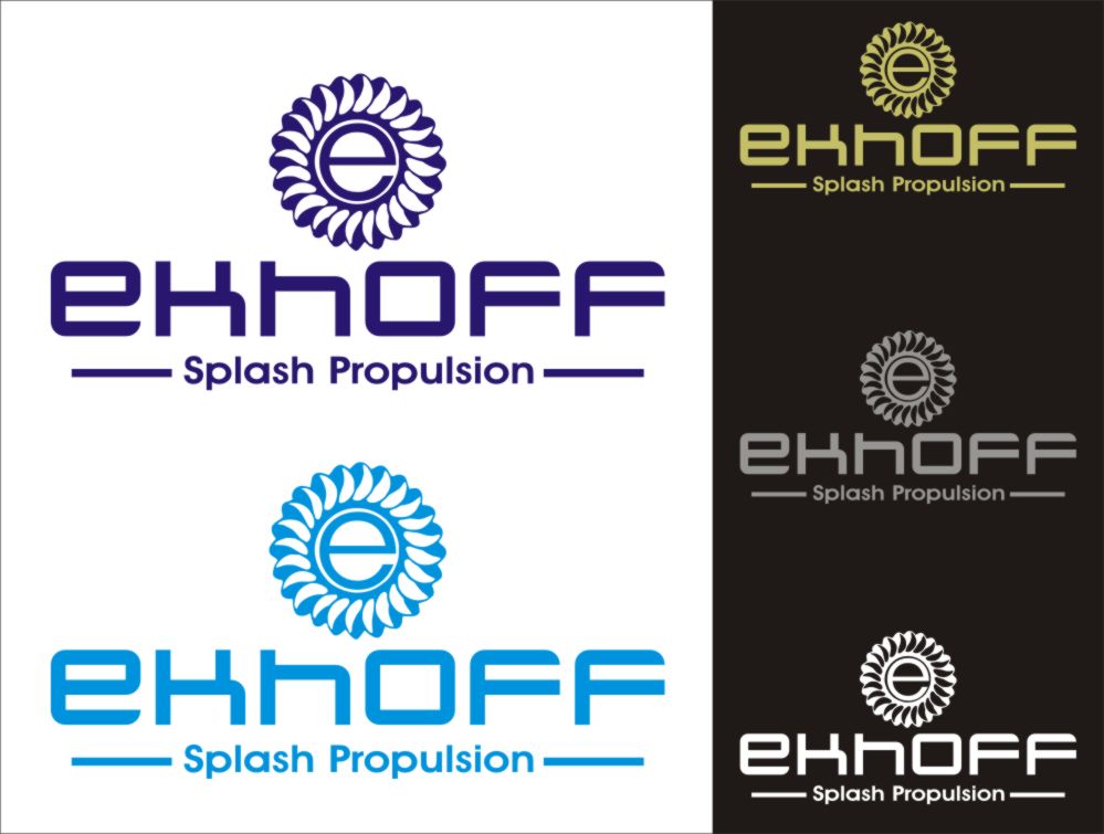 Logo Design by RollingRockInc. for Ekhoff Splash Propulsion | Design #3429557