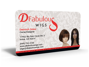 Fabulous Wigs | Business Card Design by Hardcore Design