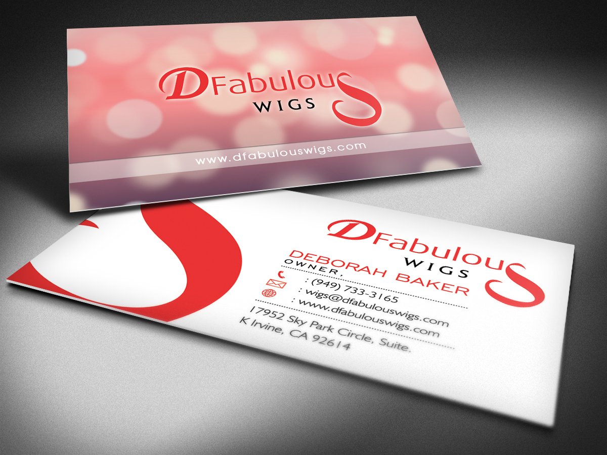 Business Card Design by FutureDesigne for Salon D | Design #3400685