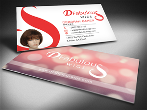 Fabulous Wigs | Business Card Design by FutureDesigne