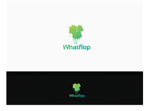 WhatFlop LLC | Logo Design by jaime.sp