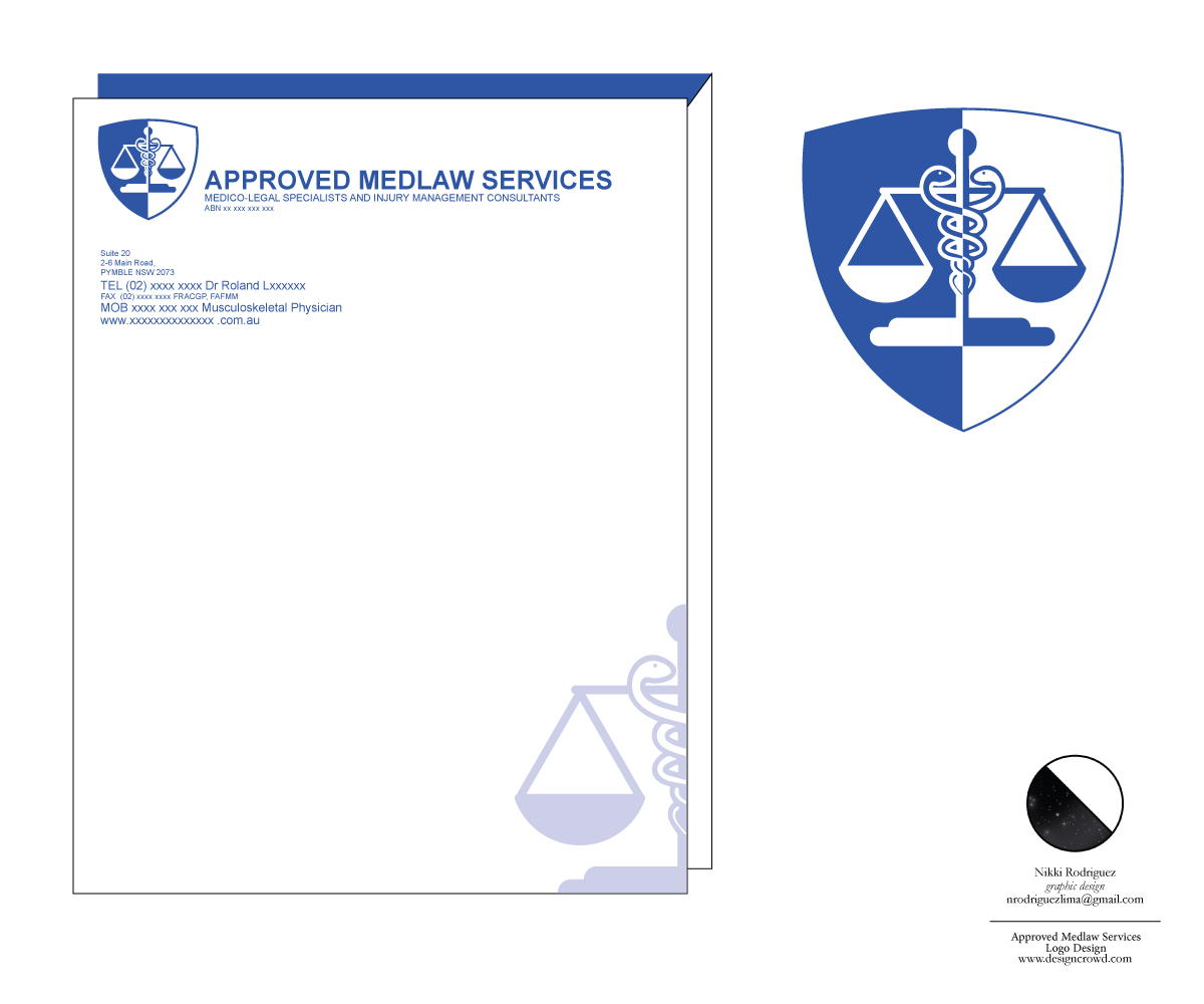 Logo Design by nrodriguezlima for Approved Medlaw Services | Design #3387482