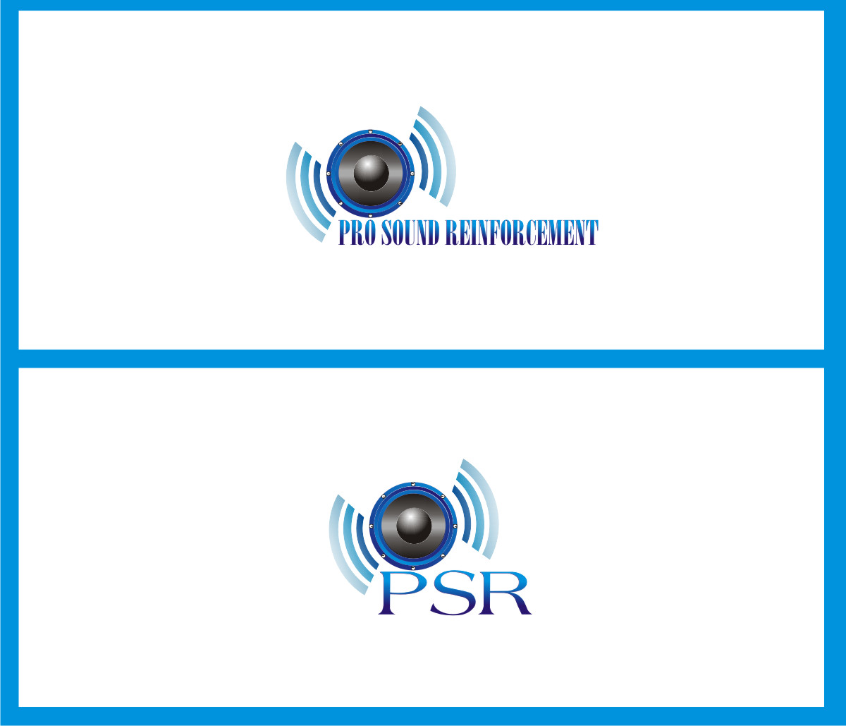 Logo Design by BRAVOart for Pro Sound Reinforcement | Design #3372082