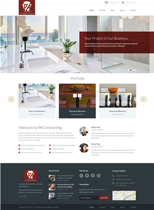Web Design by Emmanuel for this project | Design: #3417153