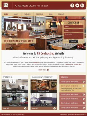 Web Design by ISOLZ INFOTECH for this project | Design: #3378797