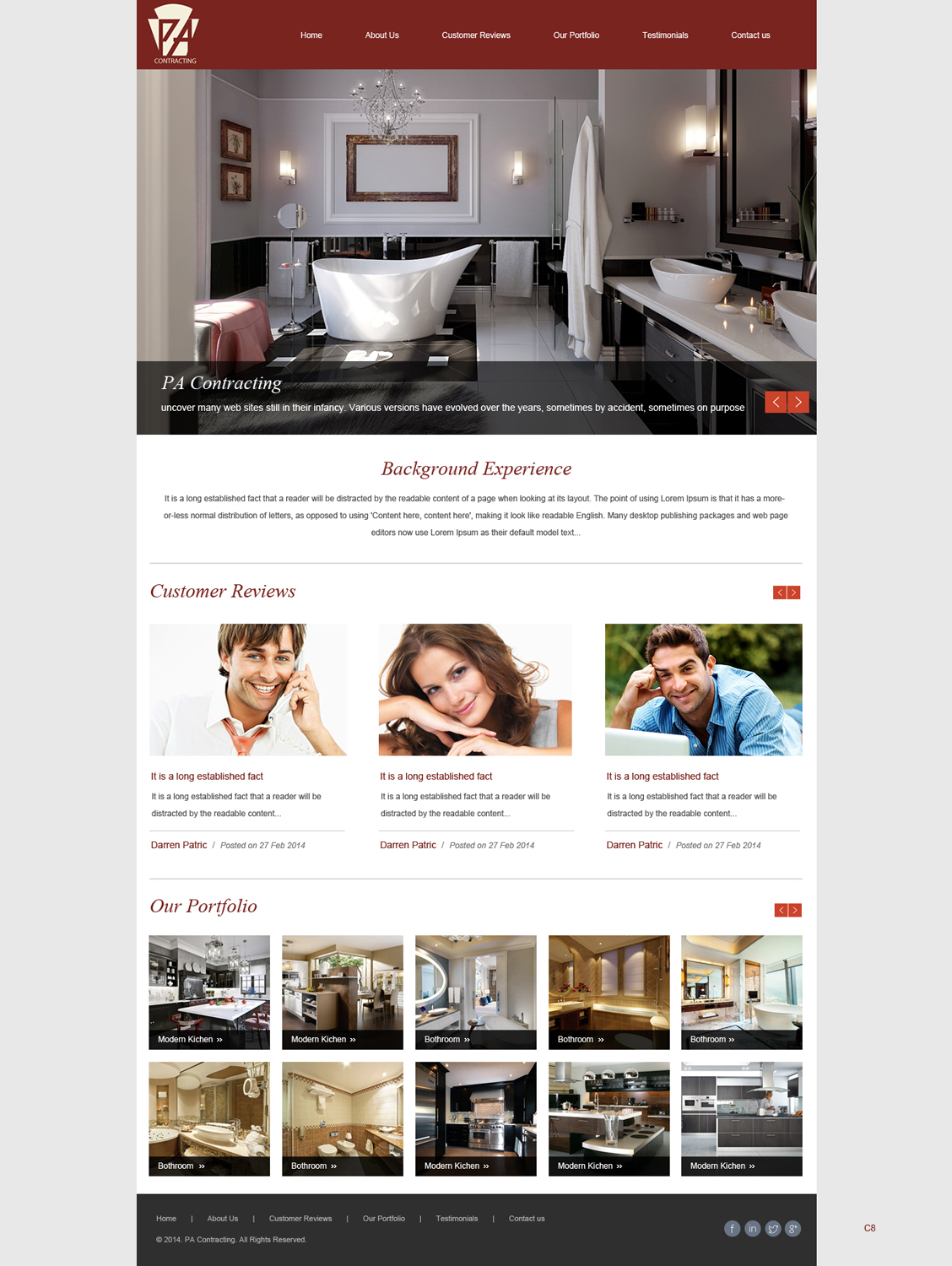Web Design by pb for this project | Design #3377113