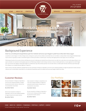 Web Design by pb for this project | Design: #3377118