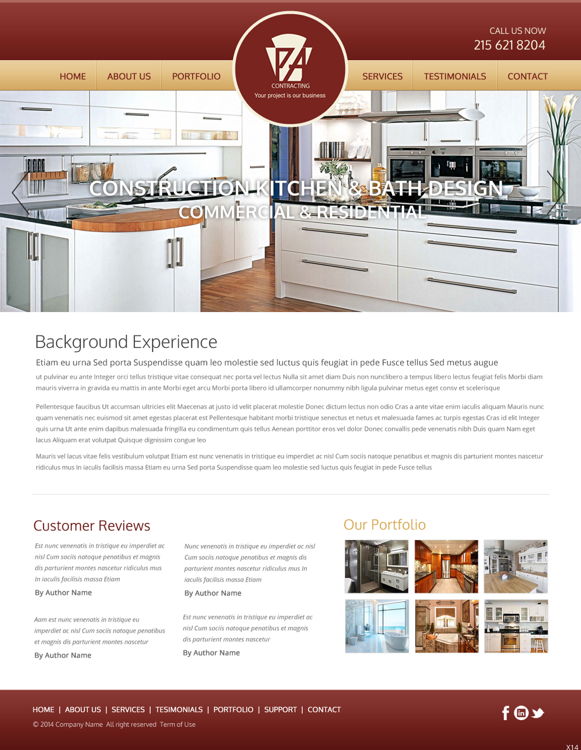 Web Design by pb for this project | Design #3377119