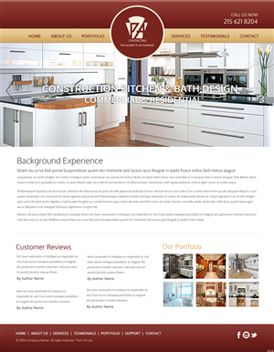 Web Design by pb for this project | Design: #3377119