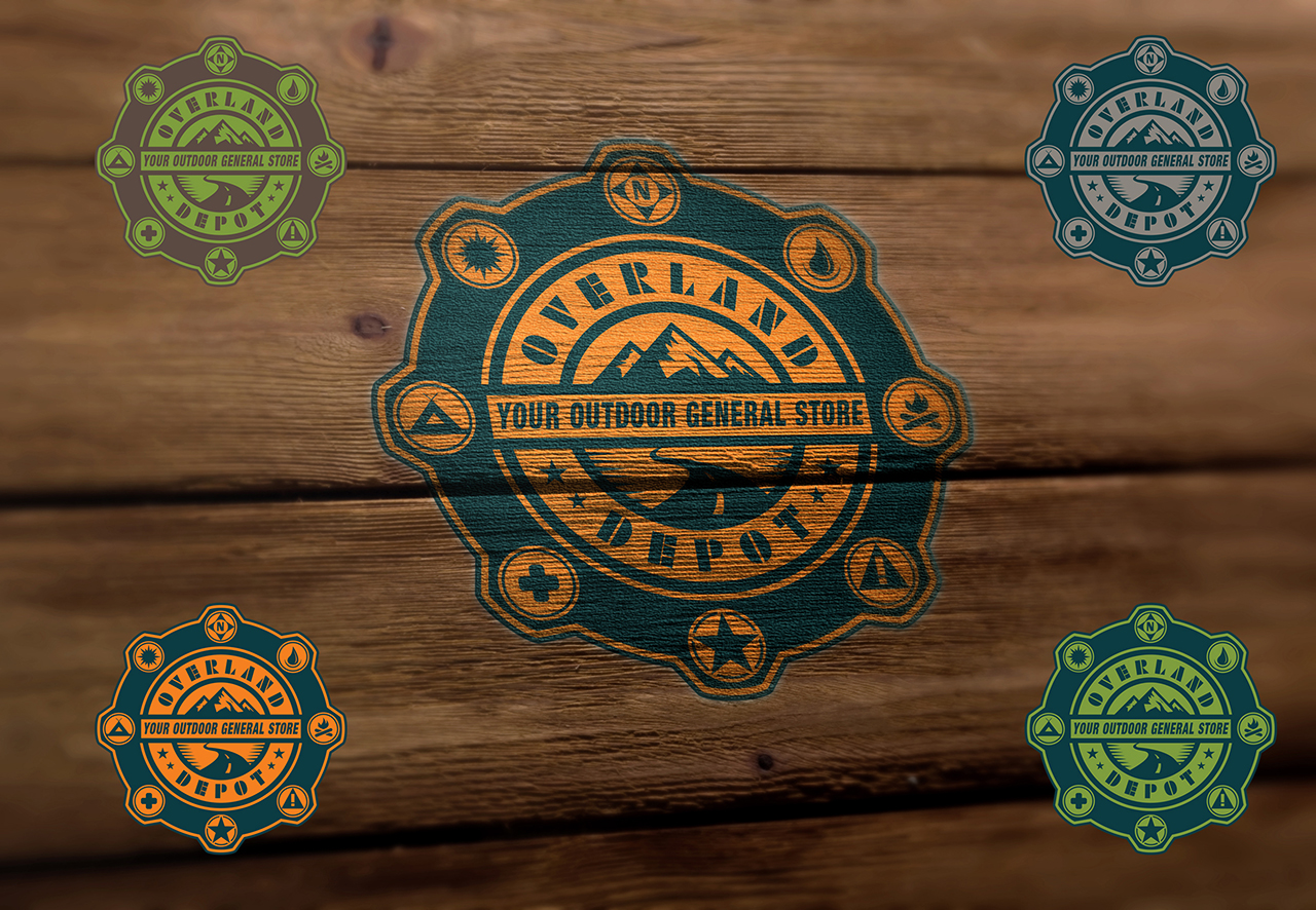 Logo Design by Skwagor for Overland Depot | Design #3387991