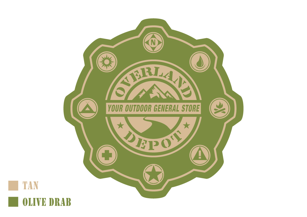 Logo Design by Skwagor for Overland Depot | Design #3405306