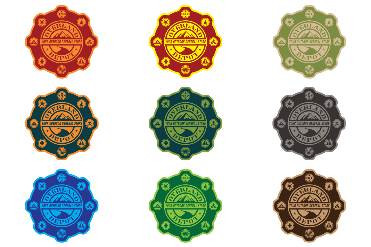 Logo Design by Skwagor for Overland Depot | Design #3481717