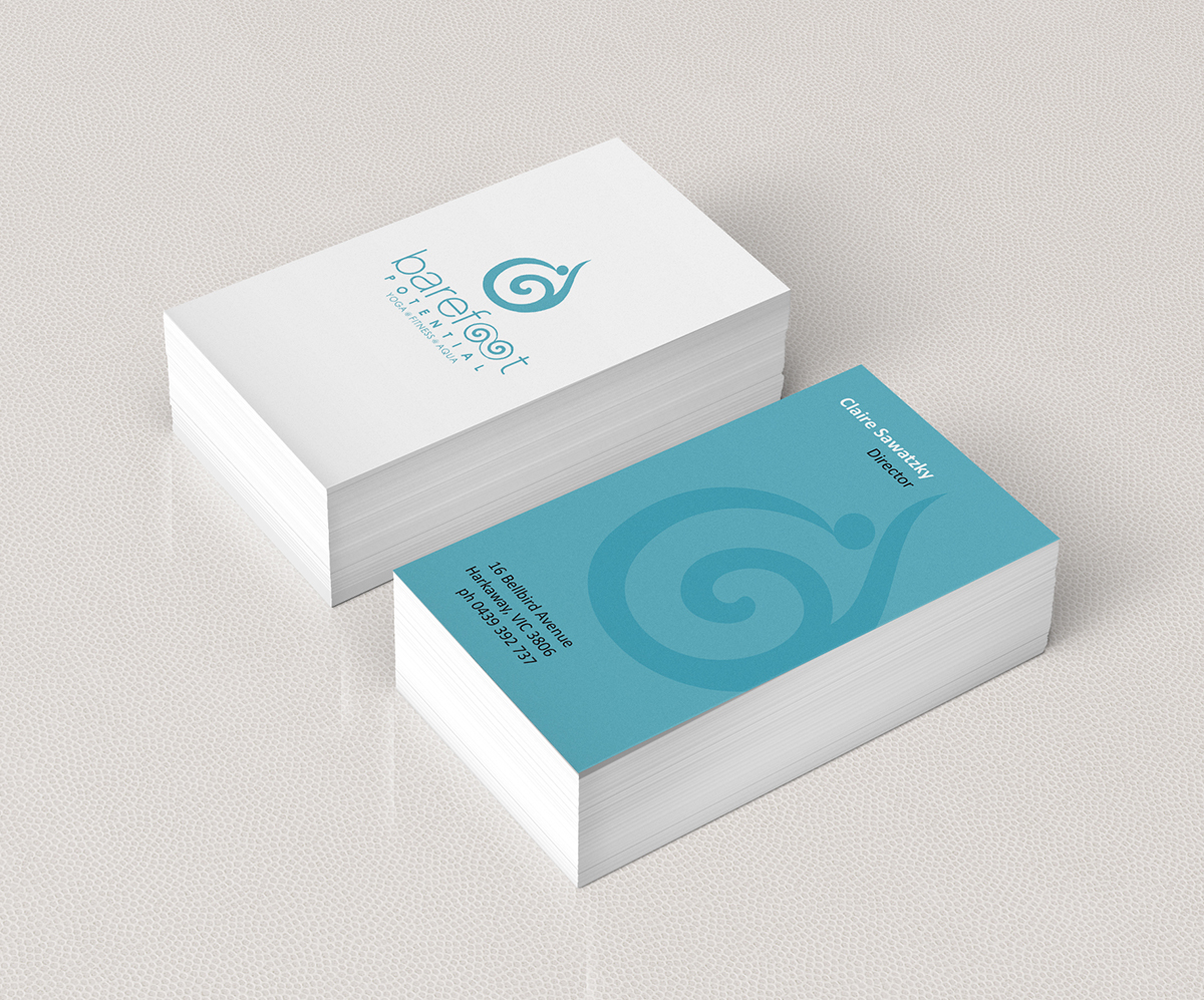 Visitenkarten-Design von pecas für Barefoot Potential | Design #3381119