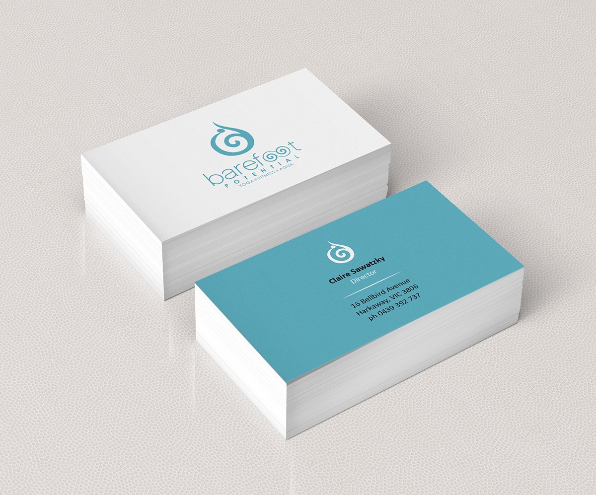 Visitenkarten-Design von pecas für Barefoot Potential | Design #3381516