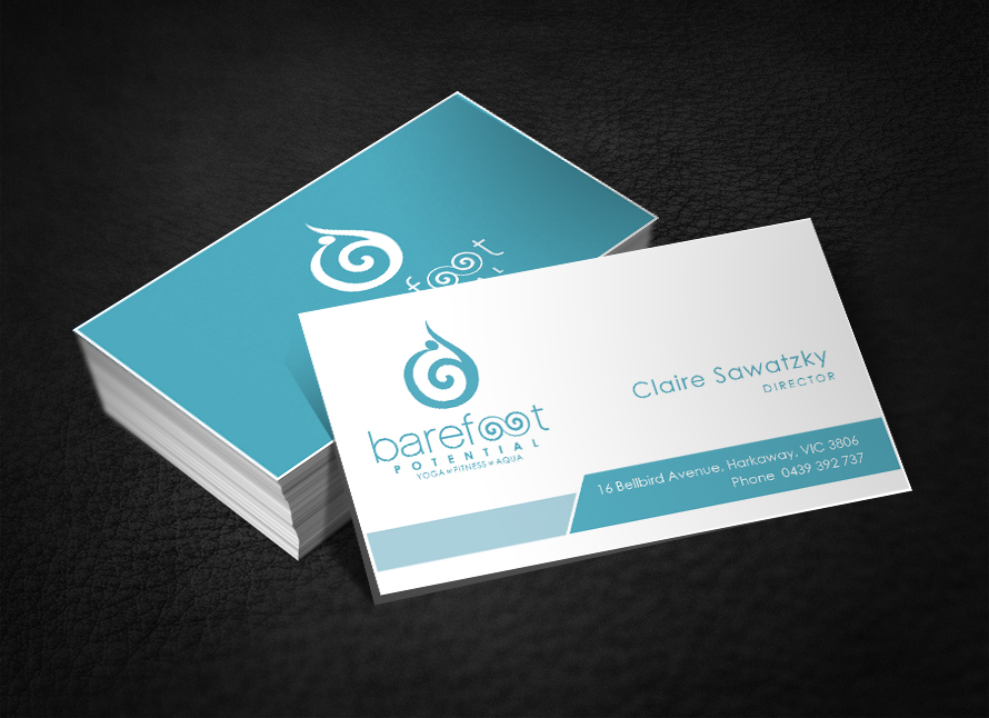 Design de Carte de Visite par mwdesign 2 pour Barefoot Potential | Design #3364211