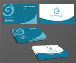 Visitenkarten-Design von kousik für Barefoot Potential | Design #3368624