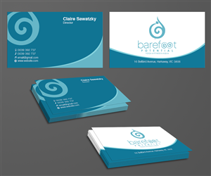 Business Card Design by kousik for Barefoot Potential | Design #3368624