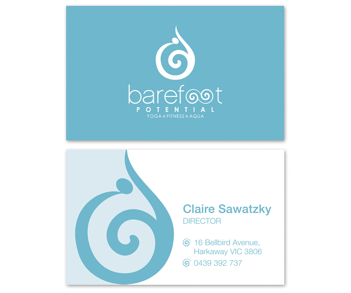 Visitenkarten-Design von Anna01 für Barefoot Potential | Design #3369844