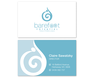 Business Card Design by Anna01 for Barefoot Potential | Design: #3369863
