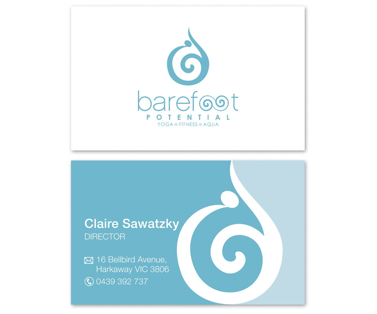 Diseño de Tarjeta de Presentación por Anna01 para Barefoot Potential | Diseño #3369868