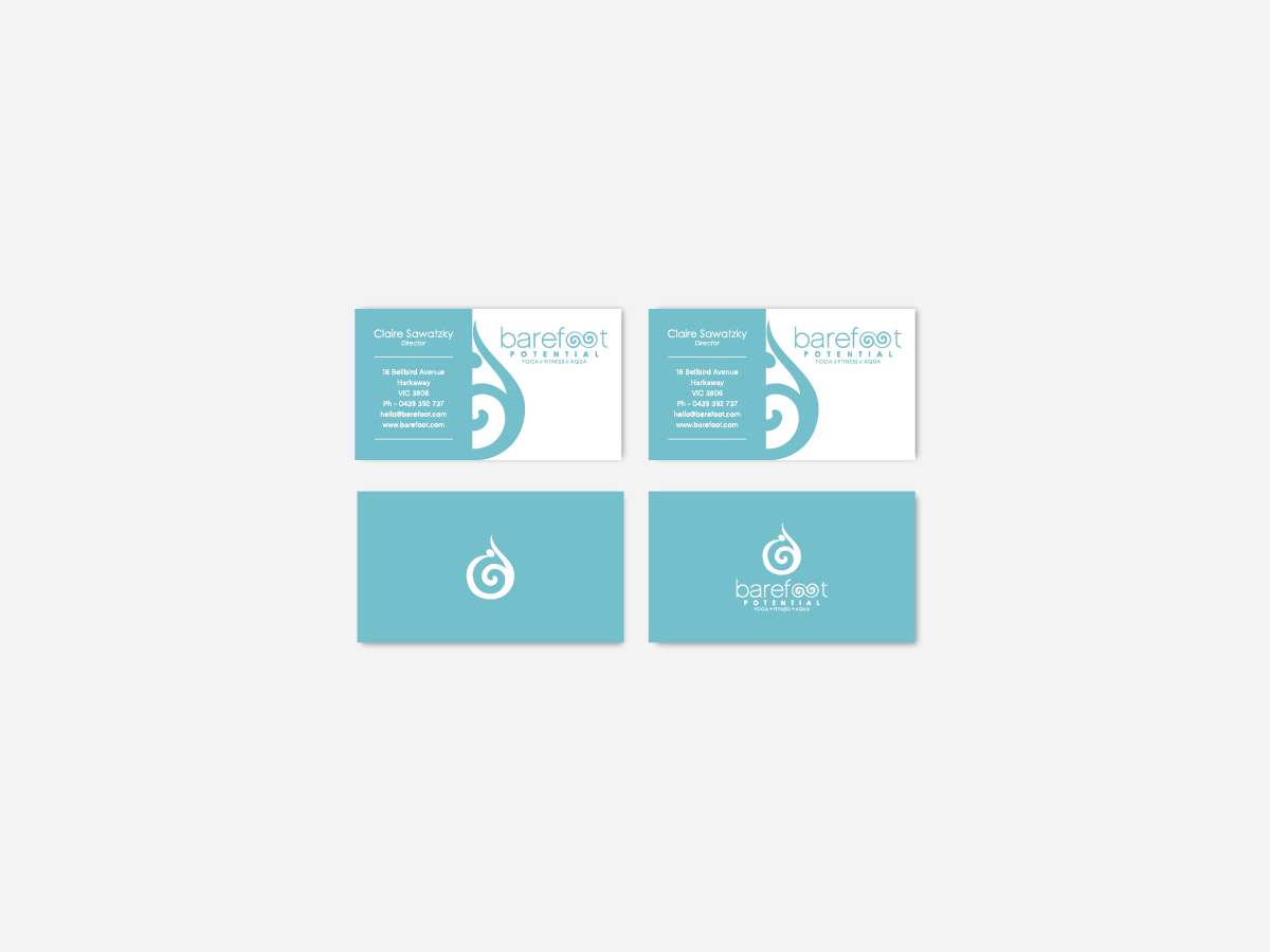 Design de Carte de Visite par sahri pour Barefoot Potential | Design #3364929