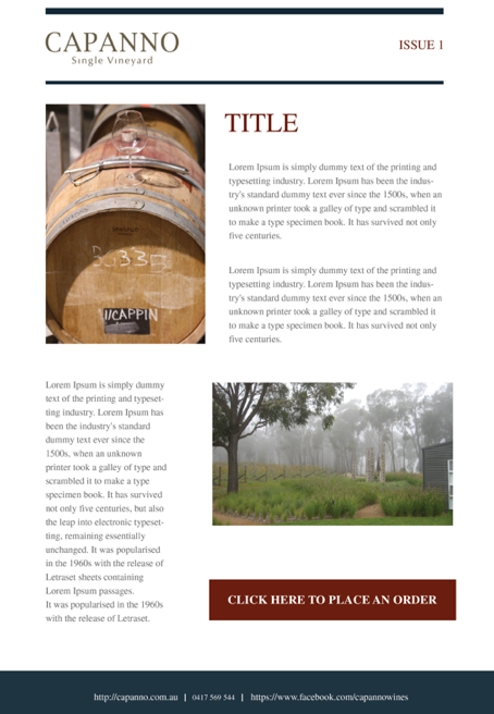 Diseño de Newsletter por Azman para este proyecto | Diseño #3370105