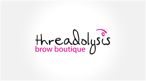 Logo Design by Maurissahunter for Threadolysis Brow Boutique  | Design: #850382