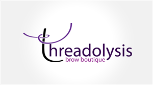 Logo Design by Maurissahunter for Threadolysis Brow Boutique  | Design: #850390