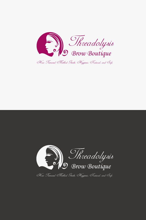 Logo-Design von leebswz für Threadolysis Brow Boutique  | Design #844935