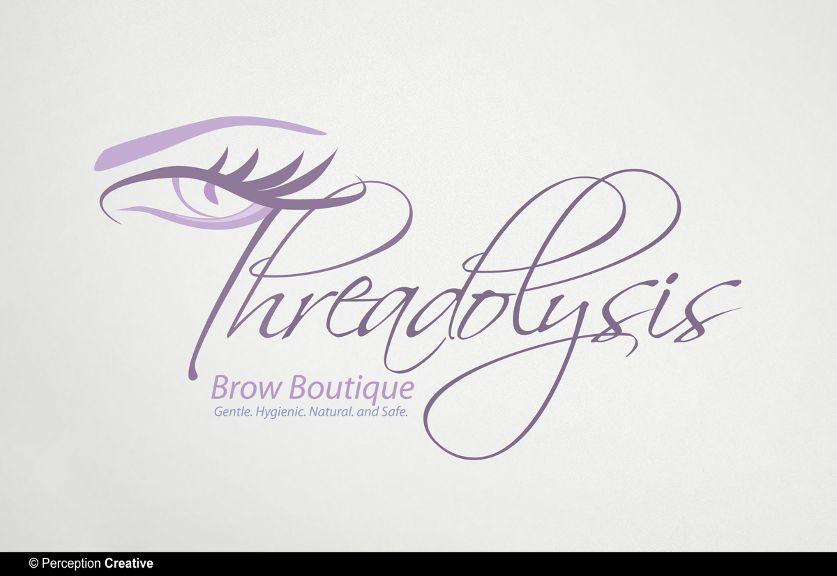 Logo Design by Perception Creative for Threadolysis Brow Boutique  | Design #848259