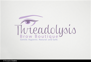 Design de Logo par Perception Creative pour Threadolysis Brow Boutique  | Design : #852601