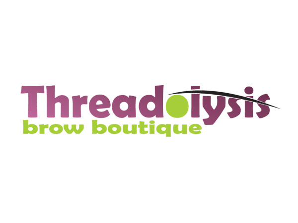 Logo Design by MDesign for Threadolysis Brow Boutique  | Design #864475