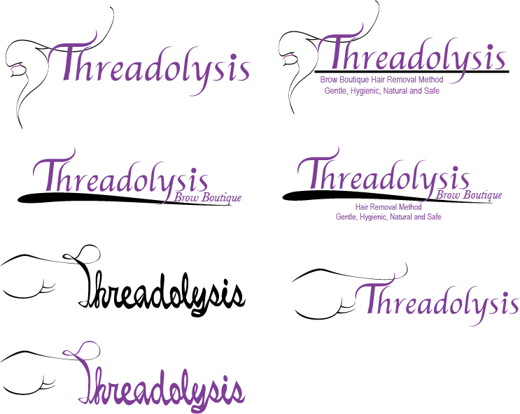 Logo Design by Sonia for Threadolysis Brow Boutique  | Design #864154