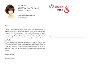 Postcard Design by ENugent for Salon D | Design #3394577