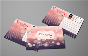 Event for Hair Salon Wigs | Postcard Design by FutureDesigne