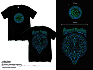T-shirt Design by inumocca for eternal destiny  | Design: #849956