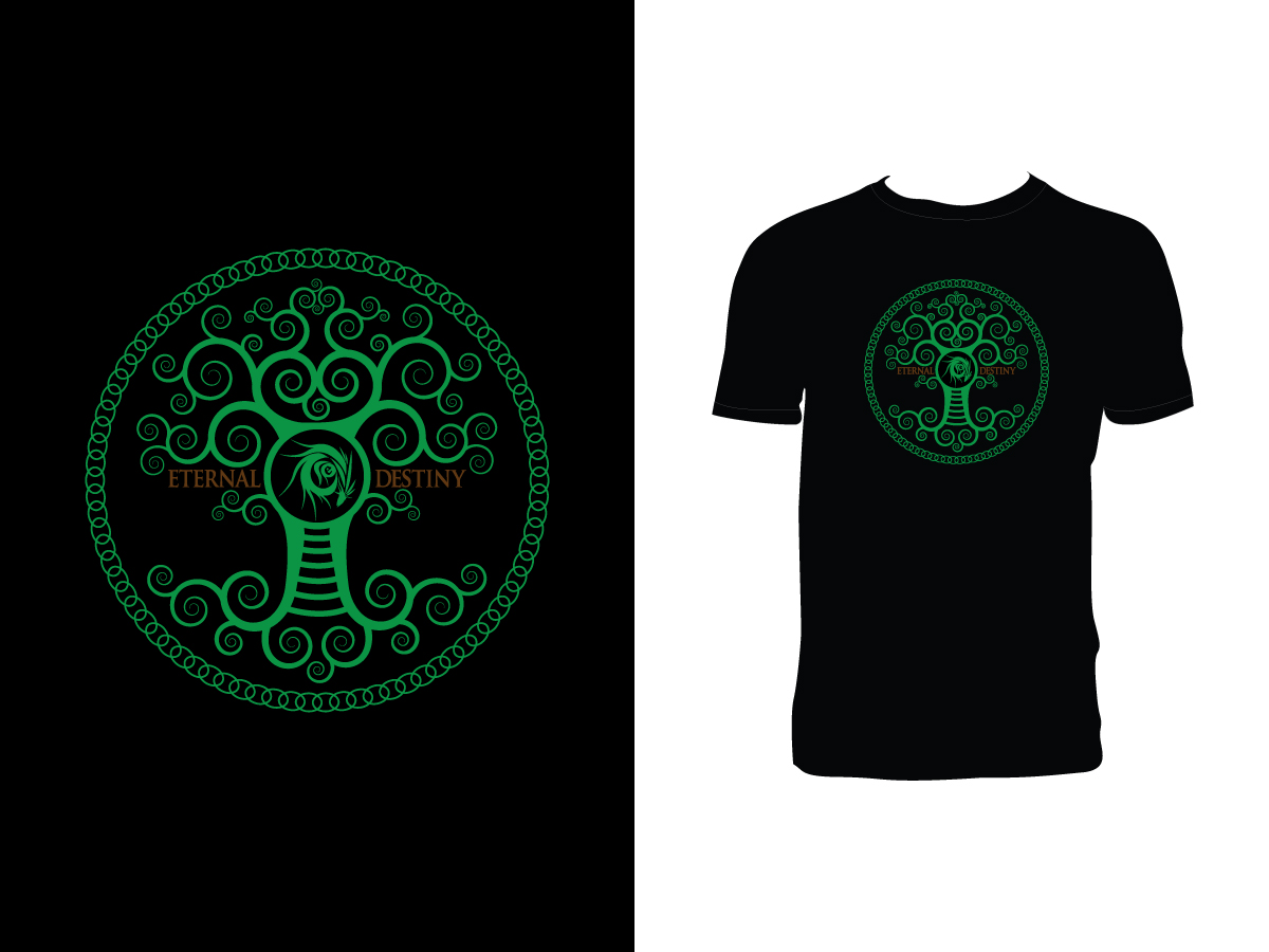 T-shirt Design by P.O.Design for eternal destiny  | Design #847418