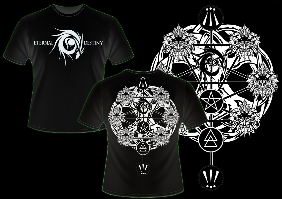 T-shirt Design by Michael Libbiter for eternal destiny  | Design #863605