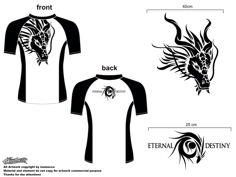 T-shirt Design by inumocca for eternal destiny  | Design #844438