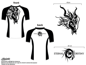 Design de T-shirt par inumocca pour eternal destiny  | Design : #844438