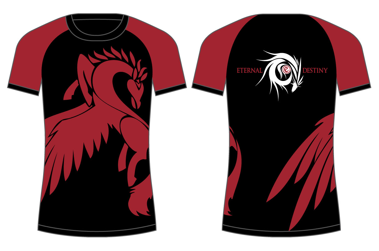 T-shirt Design by ReigeDesign for eternal destiny  | Design #850765