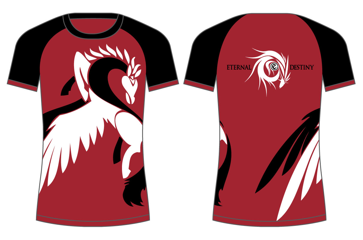 T-shirt Design by ReigeDesign for eternal destiny  | Design #850769