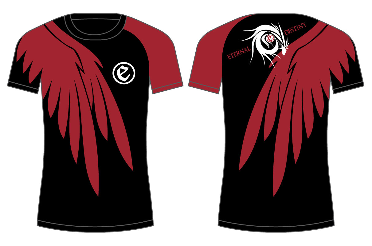 T-shirt Design by ReigeDesign for eternal destiny  | Design #850772