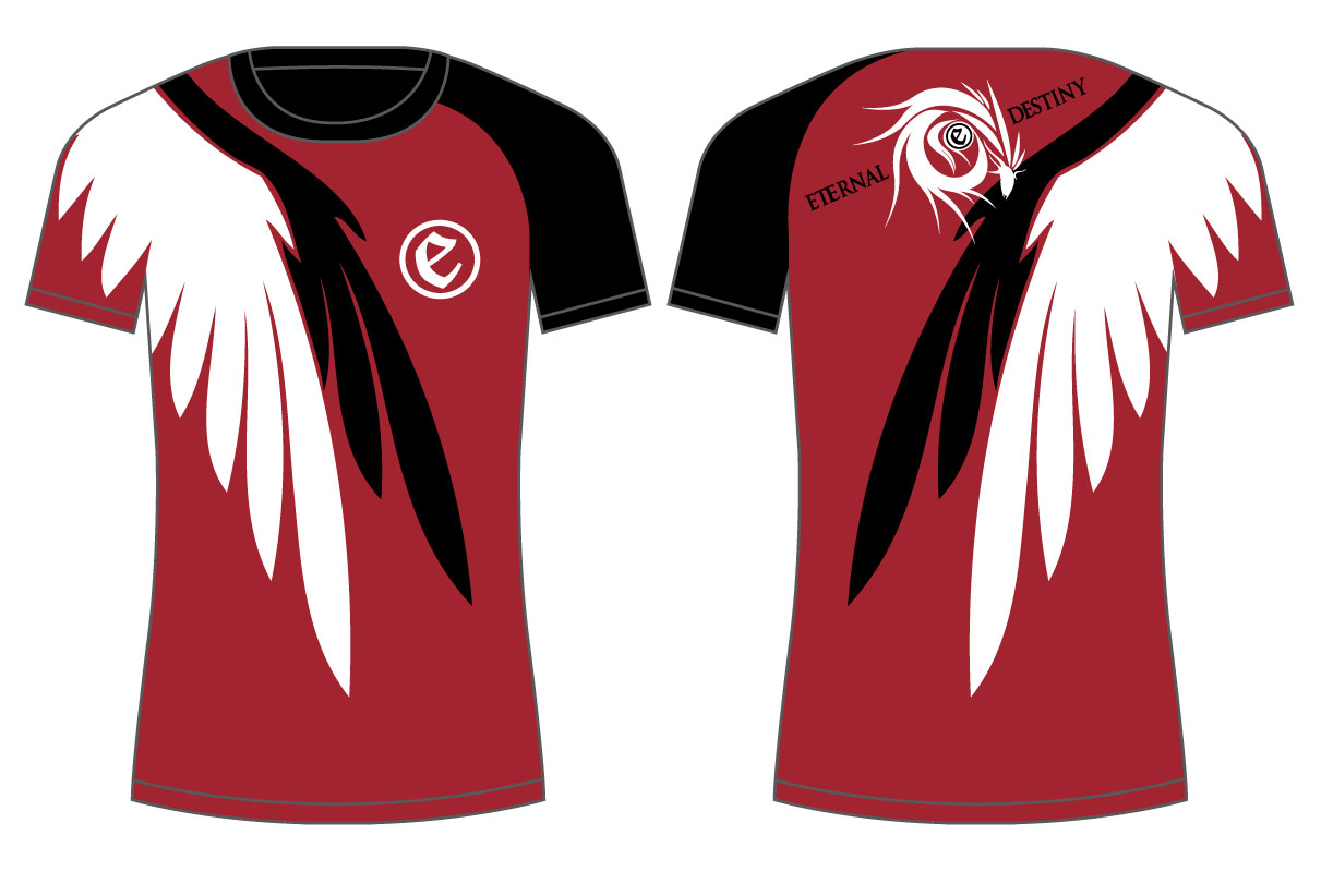 T-shirt Design by ReigeDesign for eternal destiny  | Design #850774