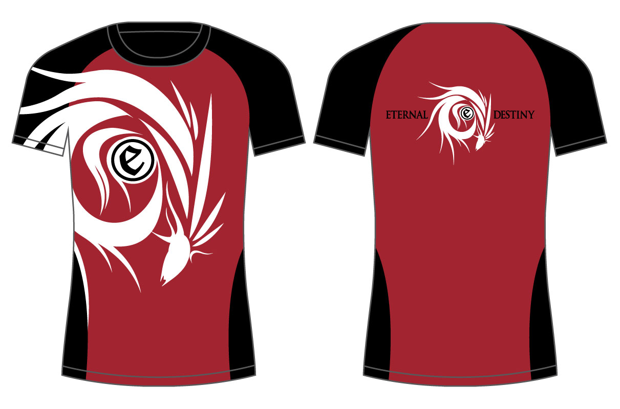 T-shirt Design by ReigeDesign for eternal destiny  | Design #850776