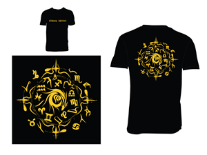 T-shirt Design by P.O.Design for eternal destiny  | Design: #849516